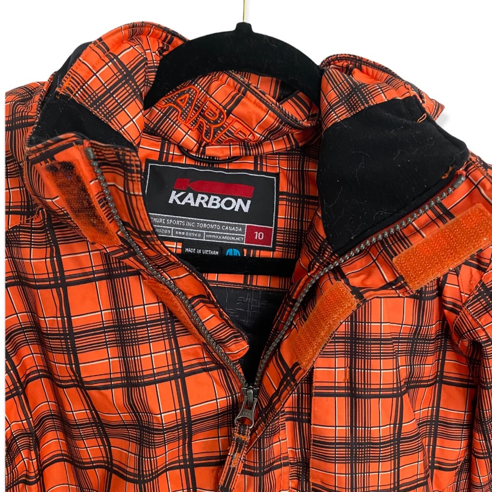 Karbon Kids Insulated Winter Jacket - Snowboard/Ski - Youth size 10